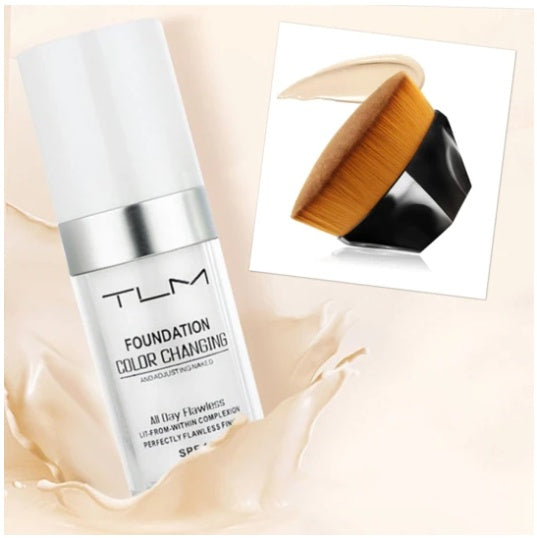 Portable Natural Liquid Foundation & BB Concealer