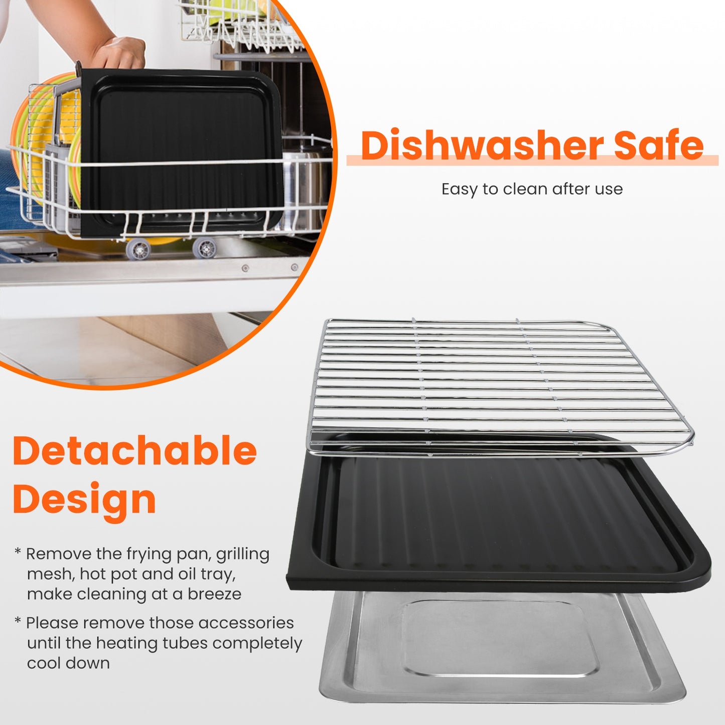 3-in-1 Electric Hot Pot with Grill 1600W – Smokeless Korean BBQ & Shabu Shabu Combo