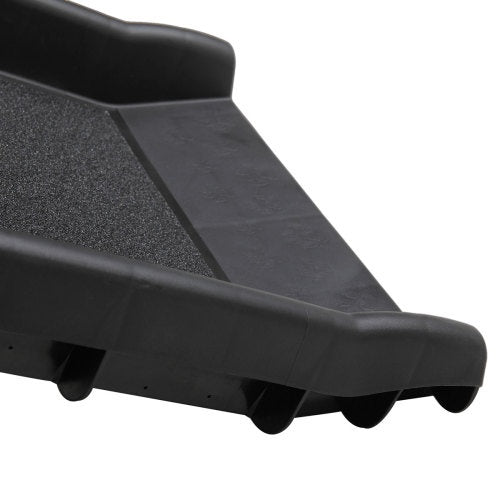 Portable Foldable Pet Ramp Ladder for Trucks & Dirt Bikes – Heavy-Duty Black Dog Loading Ramp