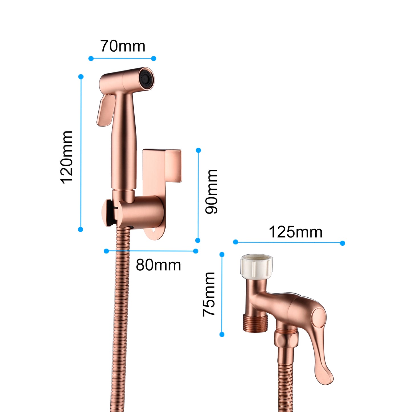 Handheld Pet Shower & Toilet Spray Gun – Multi-Purpose Washing Tool