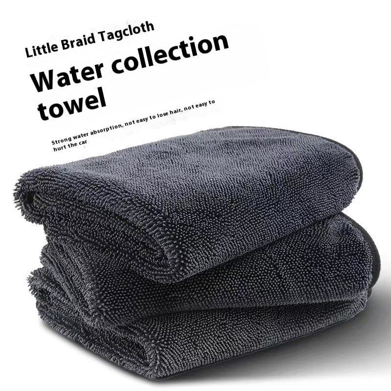 Microfiber Car Cleaning Towel – Thick, Absorbent, Lint-Free Car Detailing Cloth
