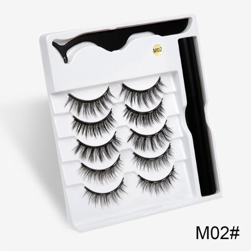 “Magnetic False Eyelashes – Reusable, Easy-Apply Fashion Lashes”