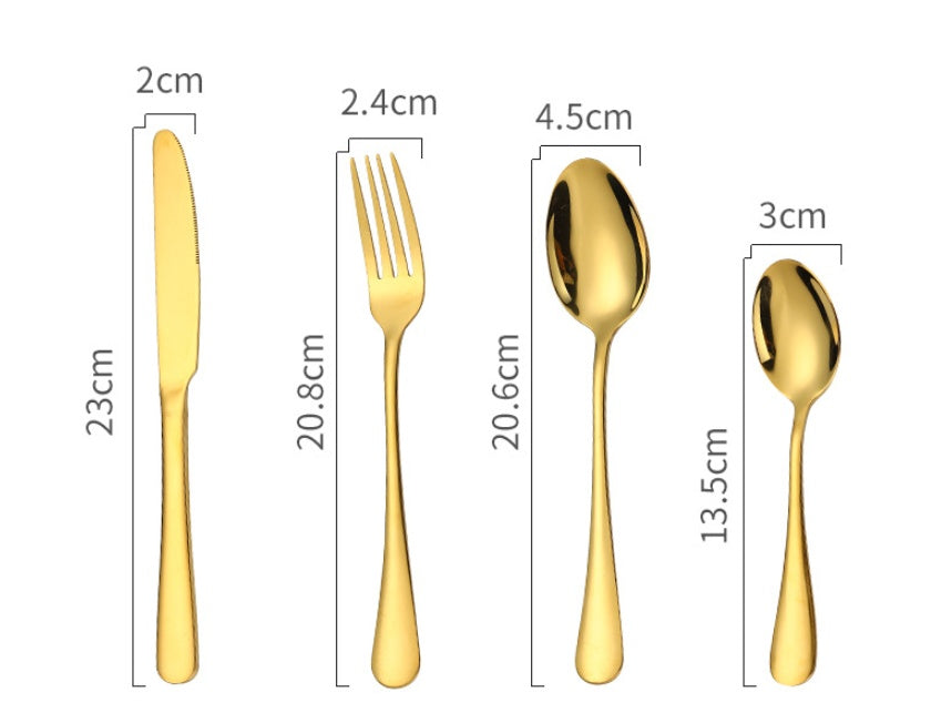 High-End 24-Piece Tableware Set – Luxury Dinnerware Collection