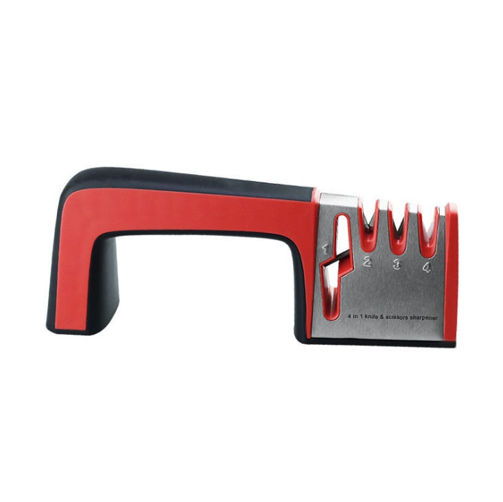 4-in-1 Kitchen Knife Sharpener – Family Multi-Purpose Knife Sharpening Tool