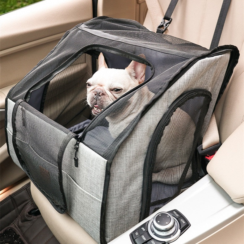 Foldable Waterproof Car Pet Mat – Durable, Thickened Dog Travel Cushion