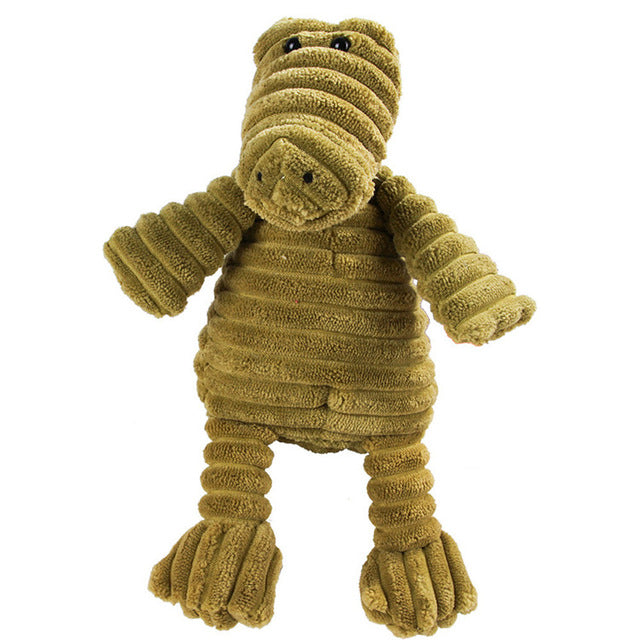 Vocal Animal Plush Toy for Dogs – Chew & Molar Teeth Cleaning Training