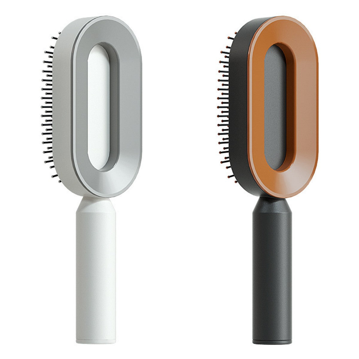 Self-Cleaning Hair Brush – Scalp Massage & Anti-Static Comb