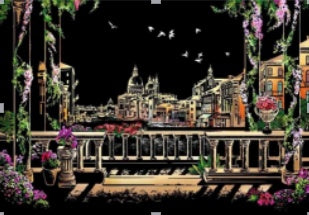Decorative Scratch Painting – World Sightseeing Drawing Paper for Gifts & Home Décor
