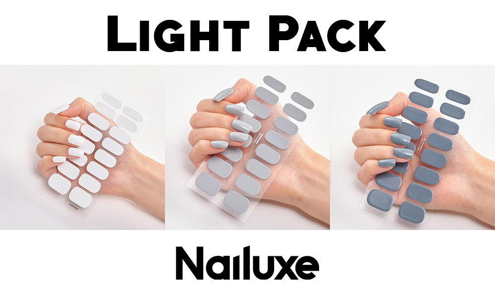 Pure Color 16-Pack Nail Stickers – Easy DIY Nail Art Sheets
