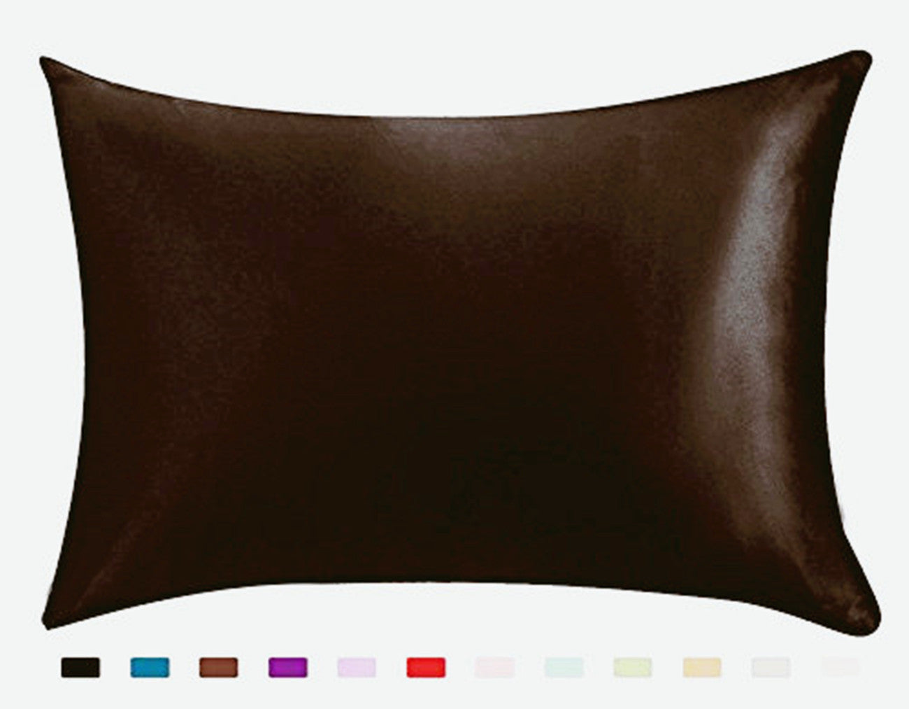 atin Solid Color Pillowcase – Simulation Silk Ice Silk Single Pillowcase