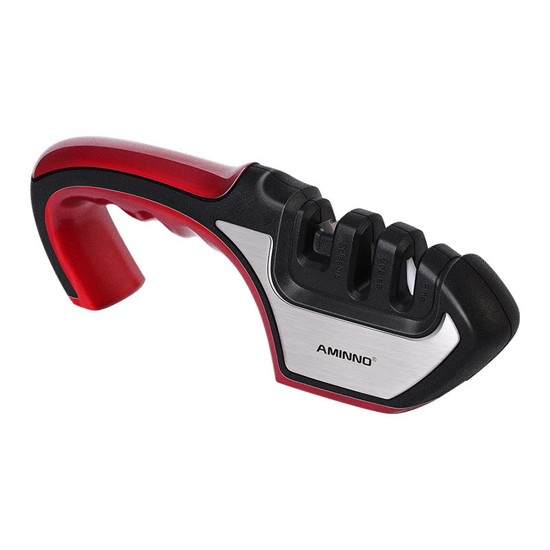 4-in-1 Kitchen Knife Sharpener – Family Multi-Purpose Knife Sharpening Tool
