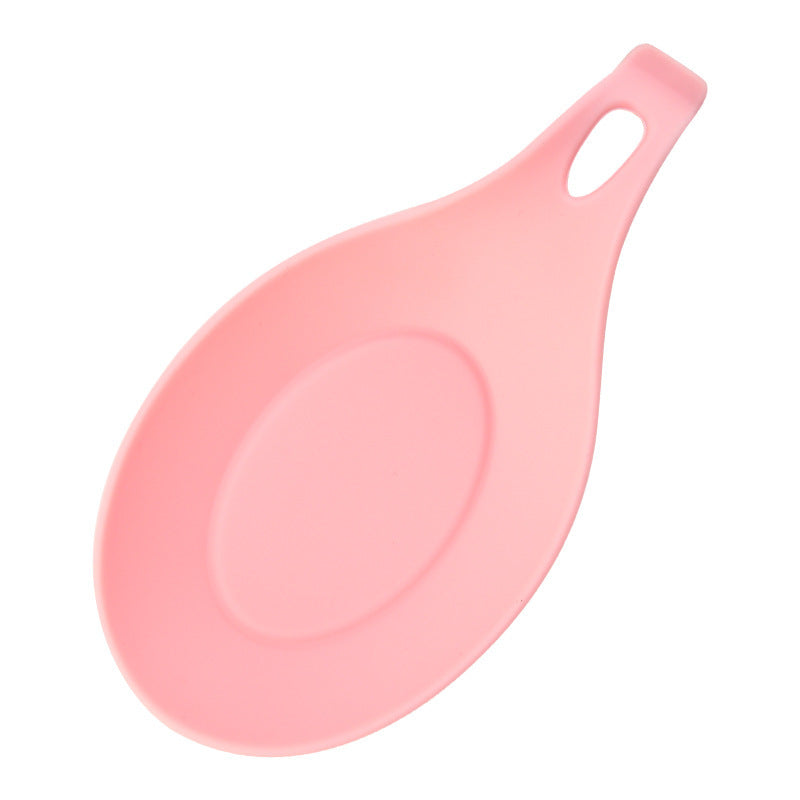 Silicone Spoon Rest Mat – Heat Resistant Easy-Clean Kitchen Counter Mat