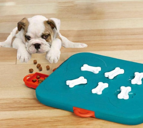Interactive Pet Puzzle Toy – Treasure Hunt & Food Dispensing Game