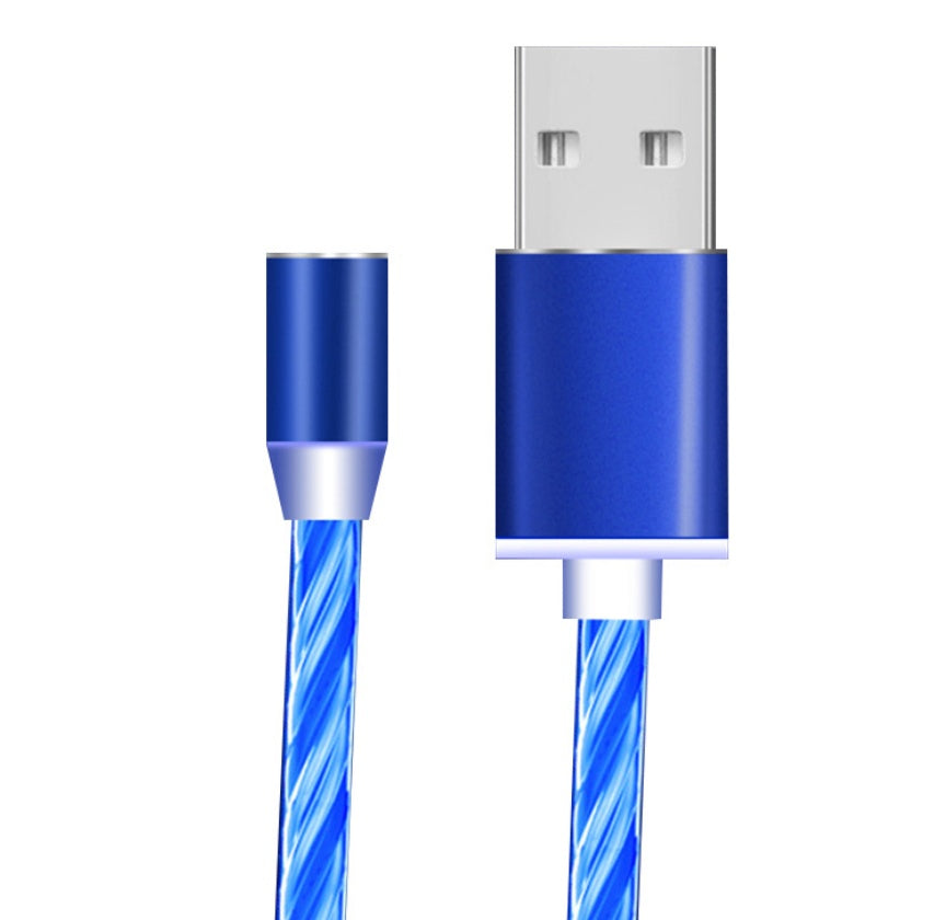Magnetic Streamer Data Cable For iPhone, Android, Type-C