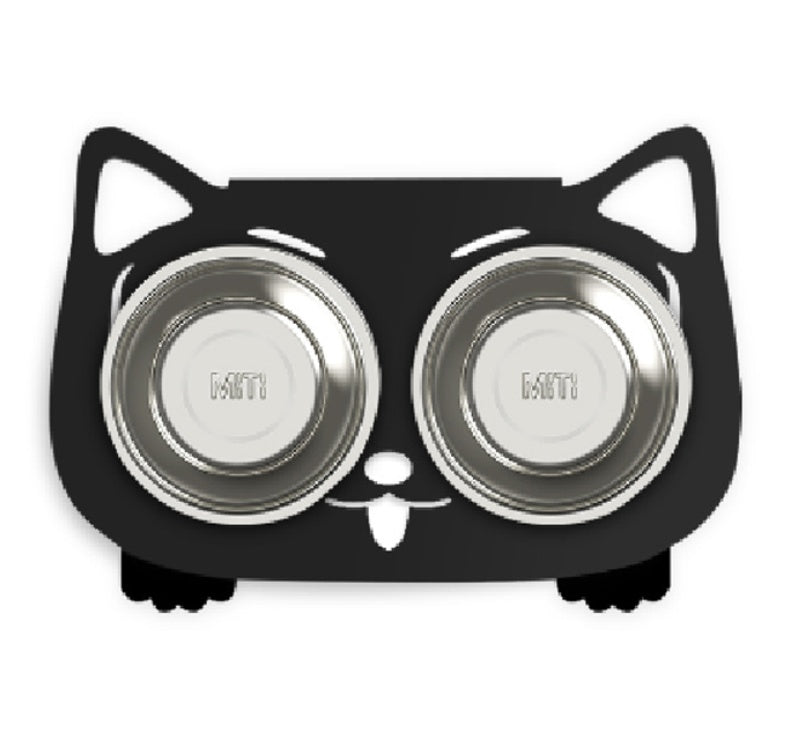 Anti-Spill Raised Pet Bowl for Cats & Dogs | Non-Slip Food & Water Feeder