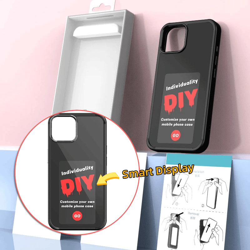 E-Ink Screen Phone Case Personalized Battery-Free Luxury Cover