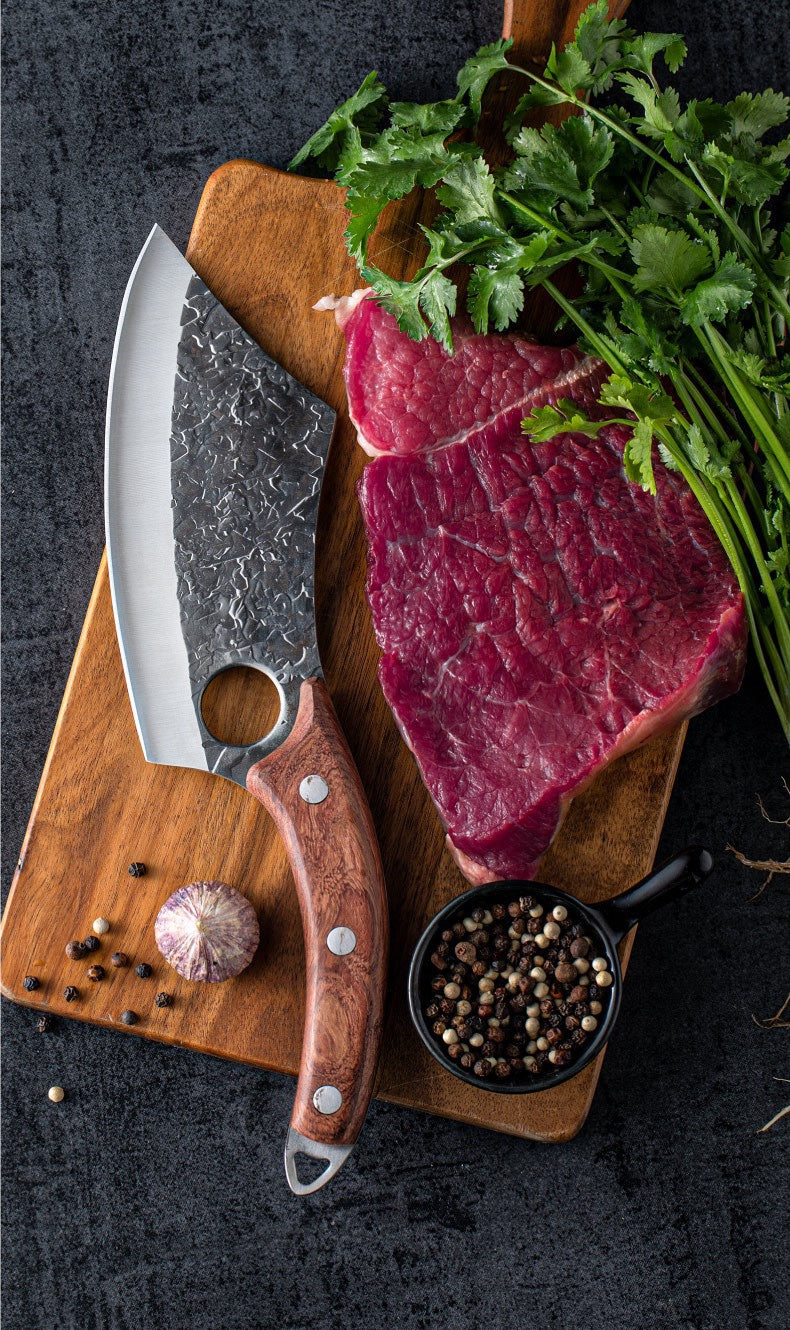 Forged Small Kitchen Knife – Anti-Rust Blade for Precise Cutting