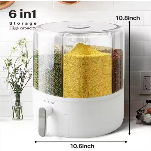 Large Rice Storage Container – Airtight Food Grain Cereal & Pet Food Storage Bucket