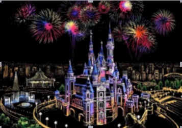 Decorative Scratch Painting – World Sightseeing Drawing Paper for Gifts & Home Décor