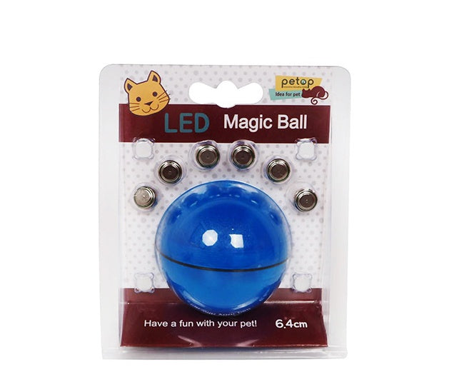 Interactive LED Laser Cat Toy Ball – Automatic Rolling Pet Entertainment