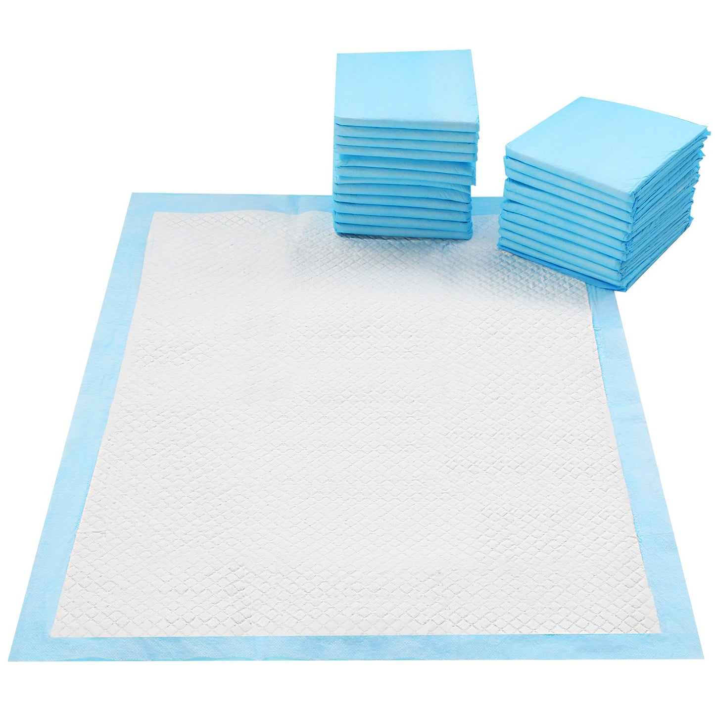 50-Pack Puppy Training Pads – Absorbent Dog & Cat Pee Pads (24×18 in)