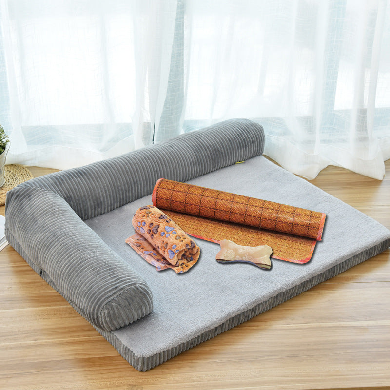 Pet Dog Bed – Soft Washable Comfort Bed for Small, Medium & Large Dogs