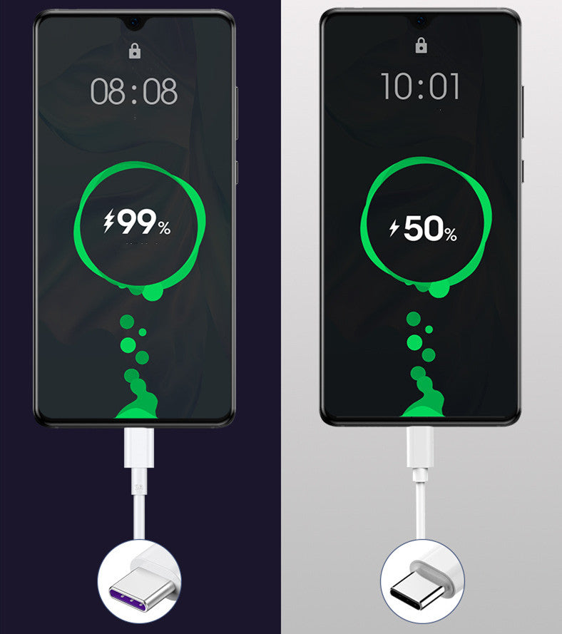 Super Fast Charging USB Single-Head Mobile Data Cable