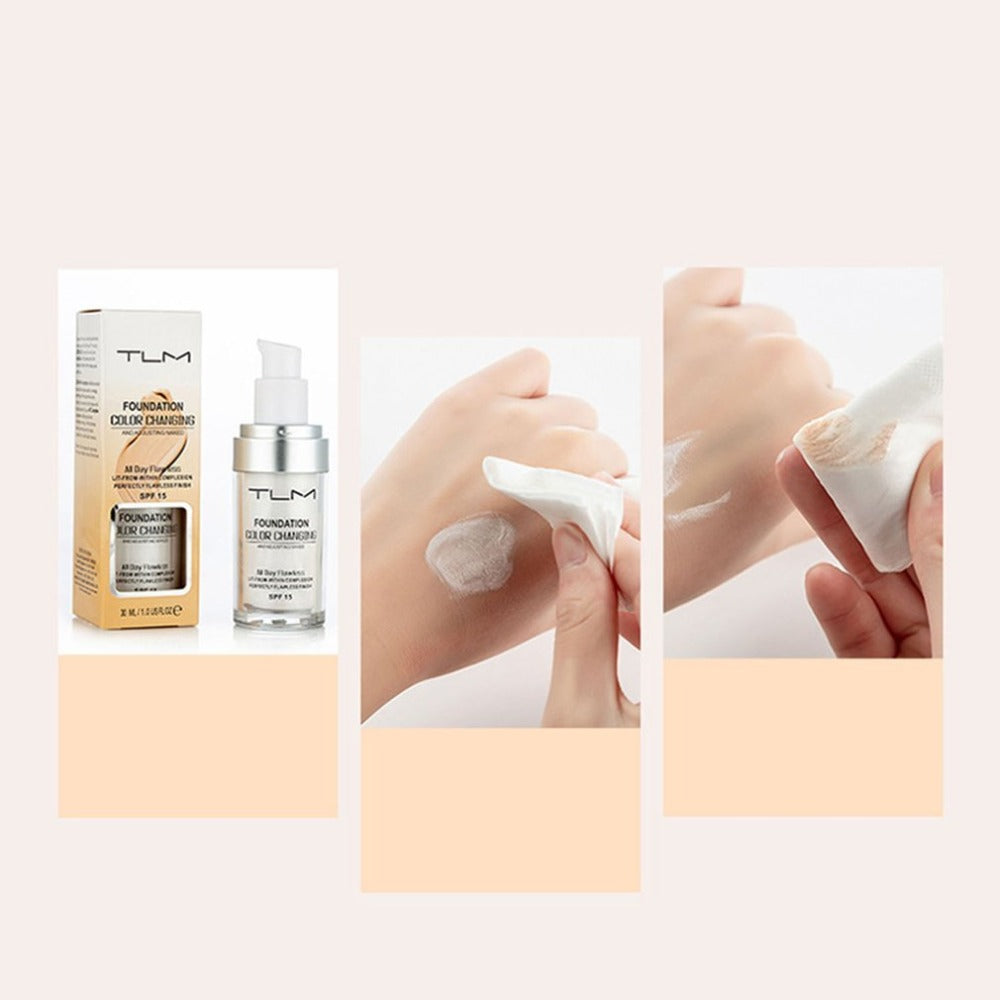Portable Natural Liquid Foundation & BB Concealer