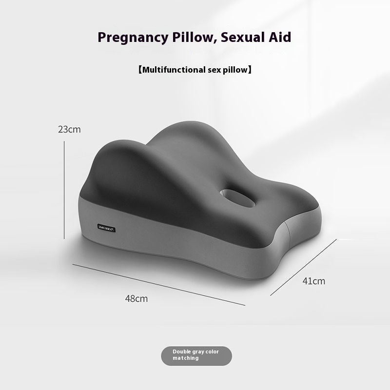 Hip Raised Multifunctional Bedside Cushion – Face-Down Sleep & Sofa Support Pillow