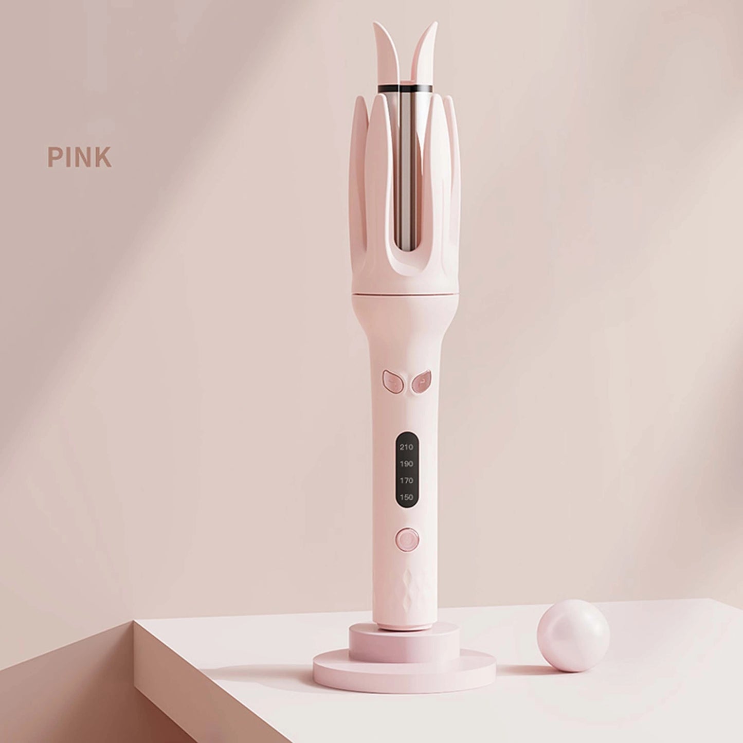 Automatic 28mm Hair Curler – 4 Heat Settings, Negative Ion, Smart Timer & Auto Shut-Off