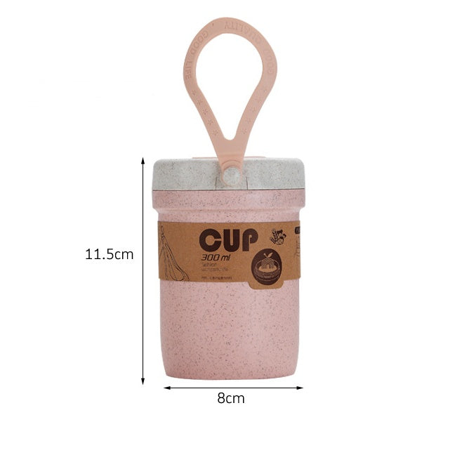 Plastic Microwaveable Soup Pot – Leakproof Sealing Food Containe