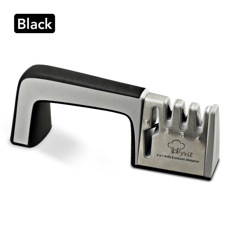 4-in-1 Kitchen Knife Sharpener – Family Multi-Purpose Knife Sharpening Tool