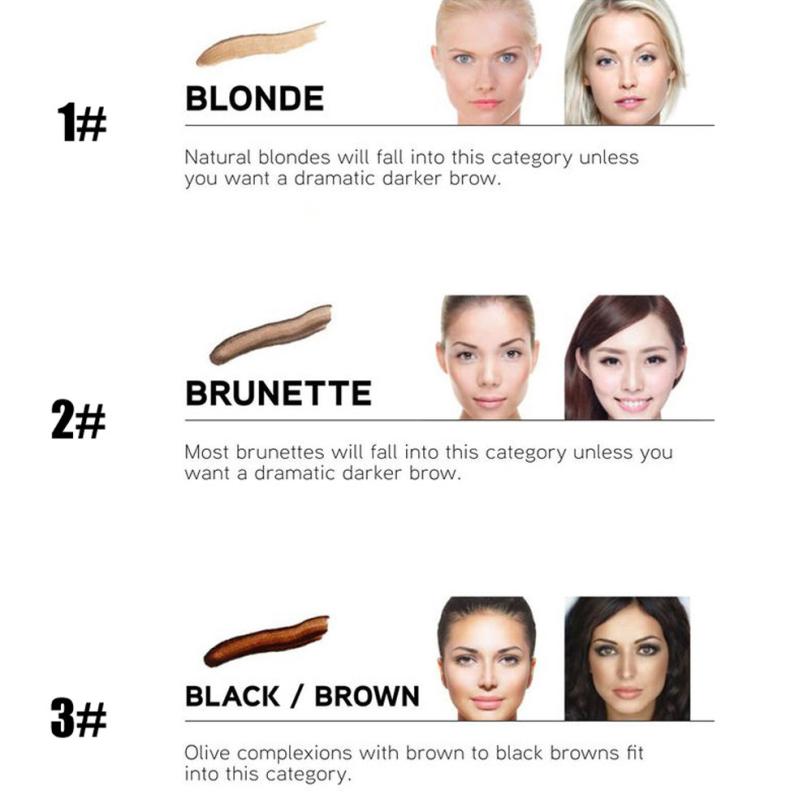 Ultra-Fine Long-Lasting Four-Comb Eyebrow Pencil