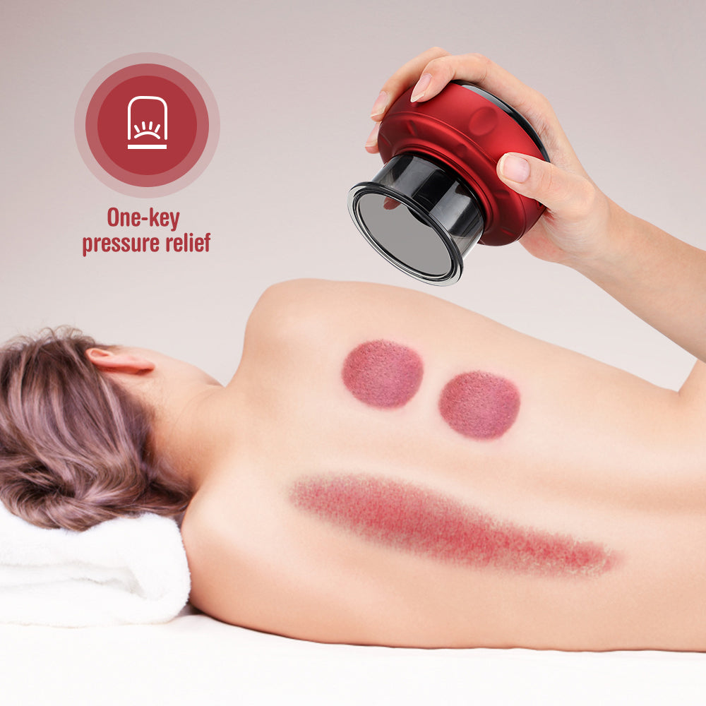 Electric Vacuum Cupping Massage Set – Anti-Cellulite Body Therapy & Slimming Massager