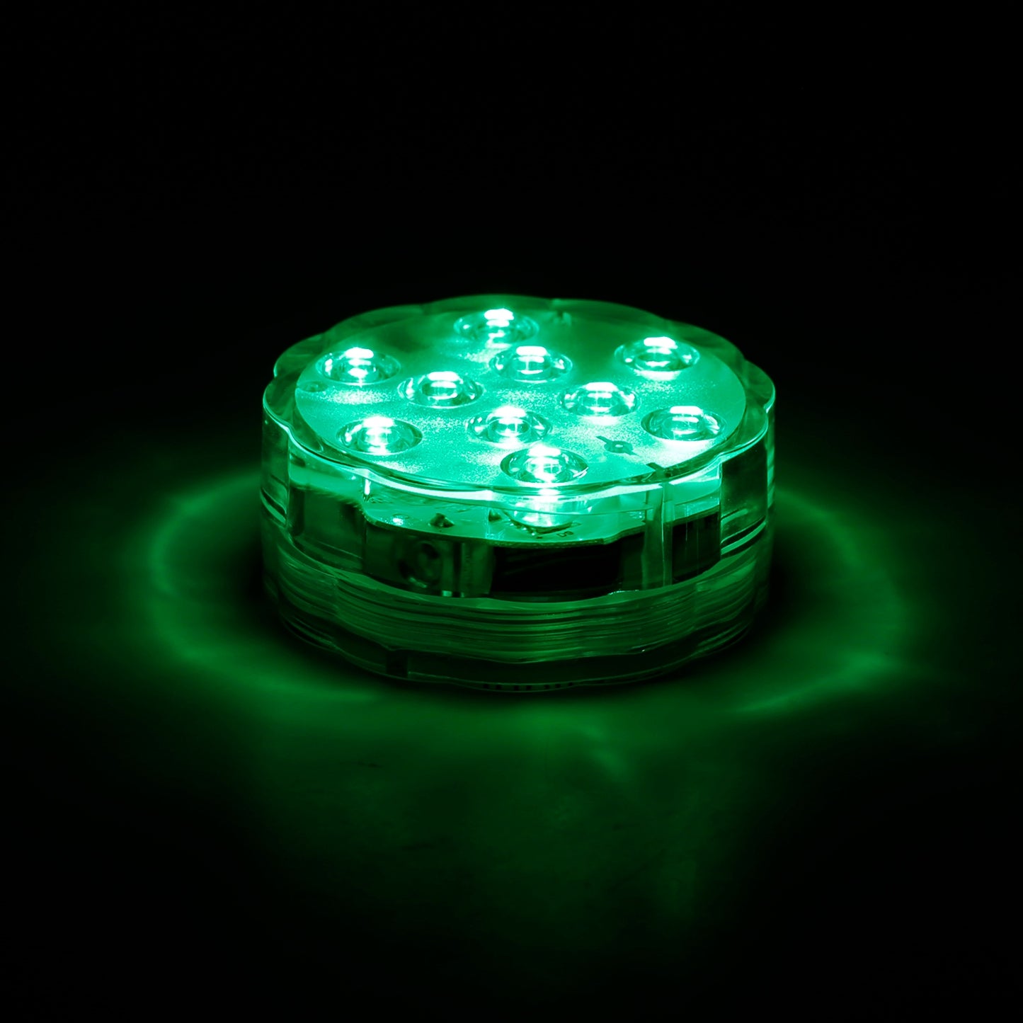 4Pcs RGB Waterproof Submersible Pool Lights With Remote