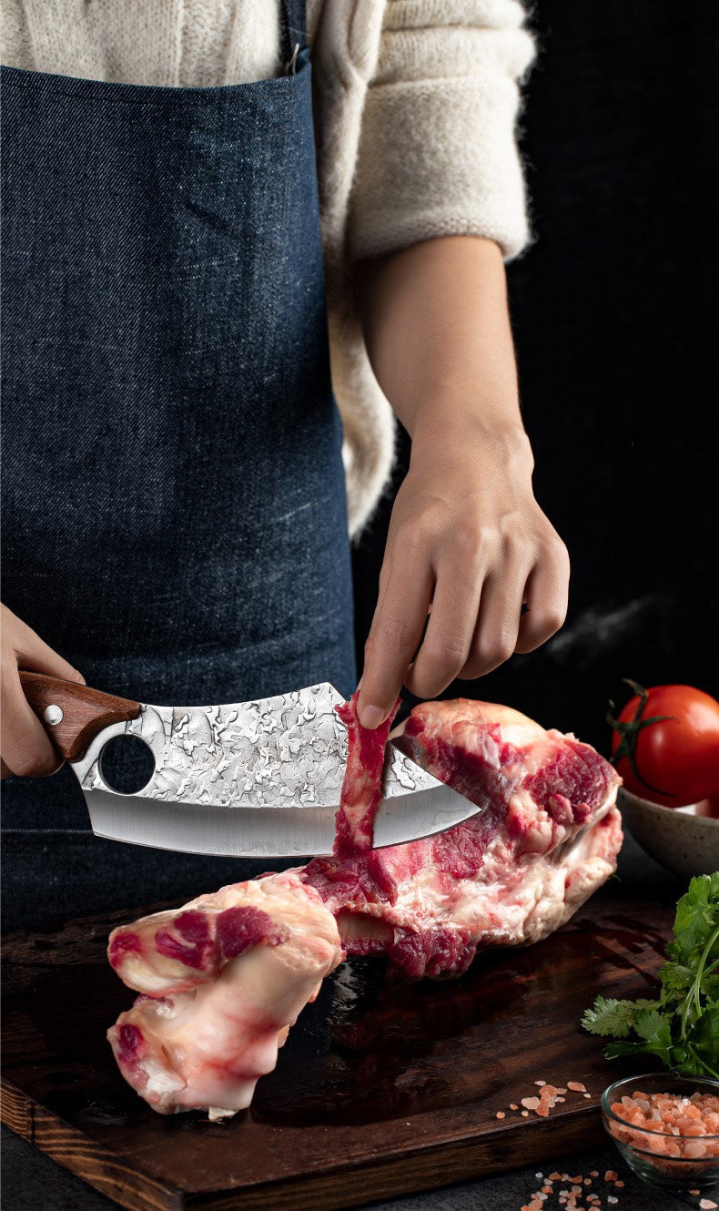 Forged Small Kitchen Knife – Anti-Rust Blade for Precise Cutting