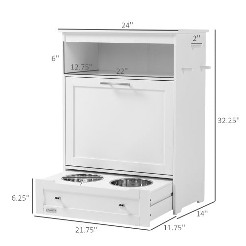 Pet Feeder Station Locker – Secure Storage for Pet Food, Bowls & Feeding Accessories