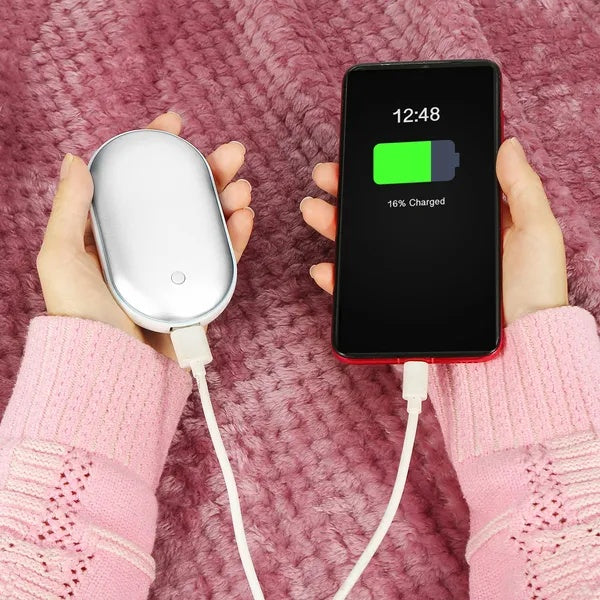Portable Hand Warmer With 5000mAh Rechargeable Power Bank