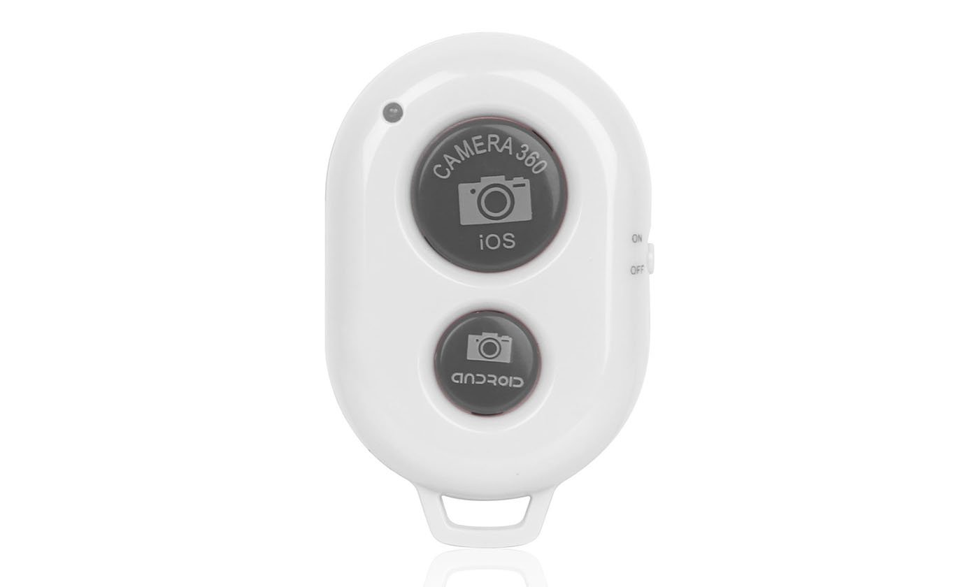Wireless Bluetooth Shutter Remote for Android & iOS Phones
