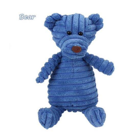 Vocal Animal Plush Toy for Dogs – Chew & Molar Teeth Cleaning Training