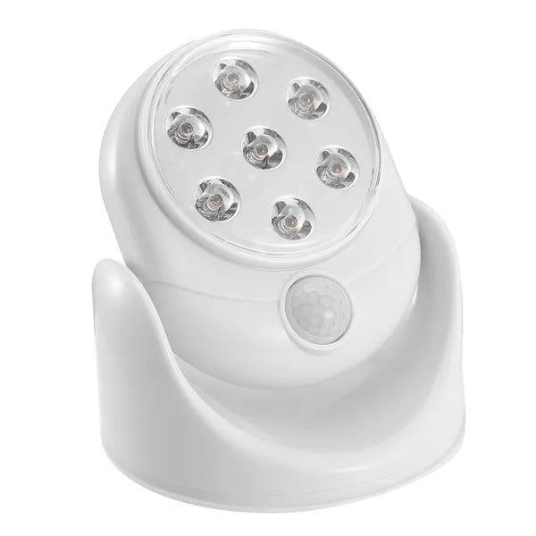 Wireless LED Spotlight Night Lamp 90° Motion Sensor