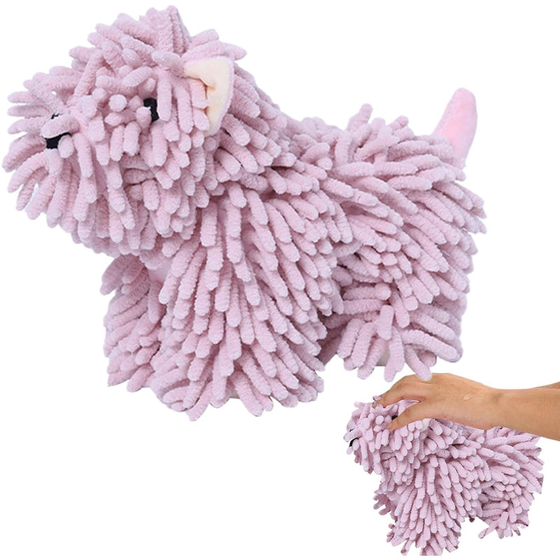 Cute Puppy Shaped Kitchen Towel – Absorbent Hanging Home Towel