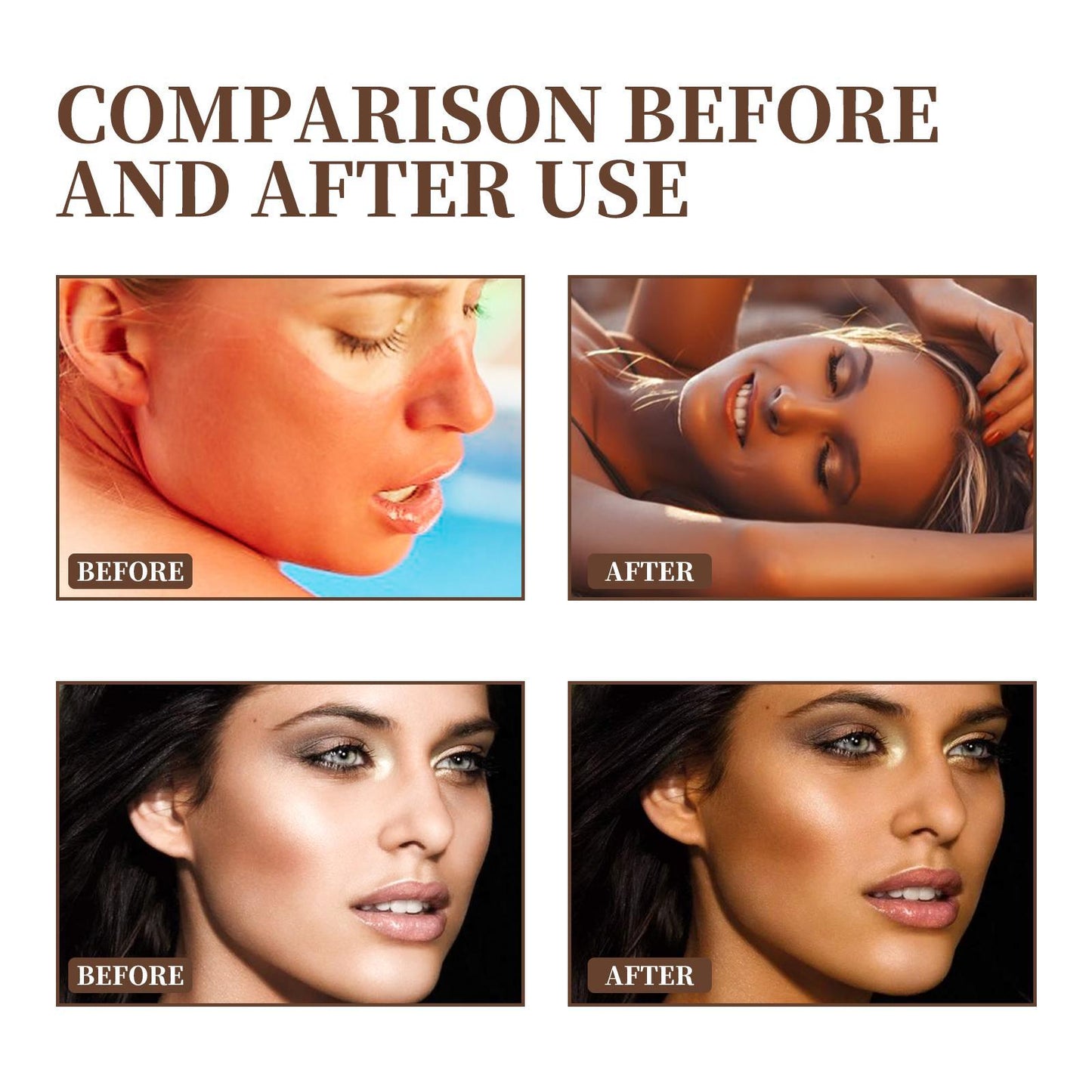 Self-Tanning & Moisturizing Skin Cream – Bronze Glow, Firming & Sun Care for Summer Beach
