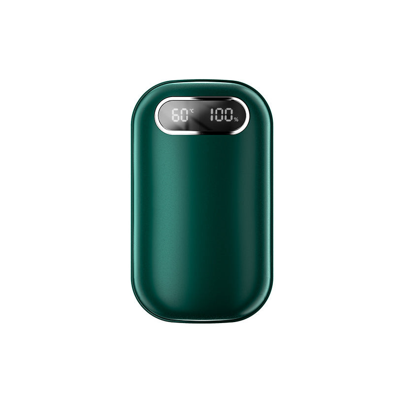 Large Capacity Double-Sided USB Hand Warmer With Digital Display