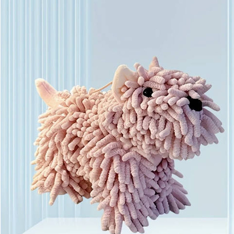 Cute Puppy Shaped Kitchen Towel – Absorbent Hanging Home Towel