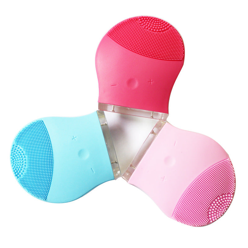 Silicone Gel Cleanser Brush – Deep Pore Facial Cleansing & Gentle Exfoliating Tool