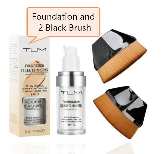 Portable Natural Liquid Foundation & BB Concealer
