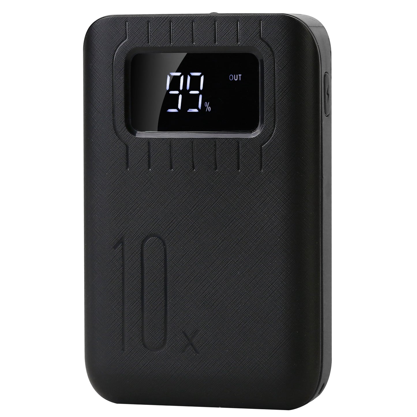 1W Portable Power Bank With Dual USB, LCD, Flashlight & Multi Input