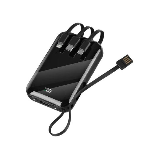 Universal Power Bank With Fast & Wireless Charging, Portable Multi-Capacity