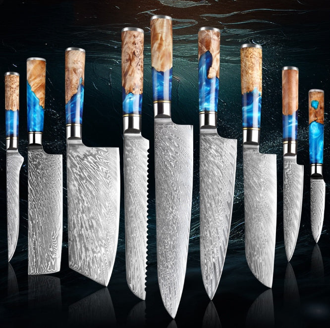 Chef’s Kitchen Knife Set – Meat Chopping & Cooking Knives